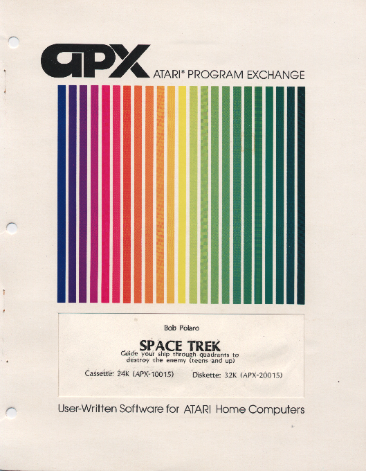 Space Trek box art
