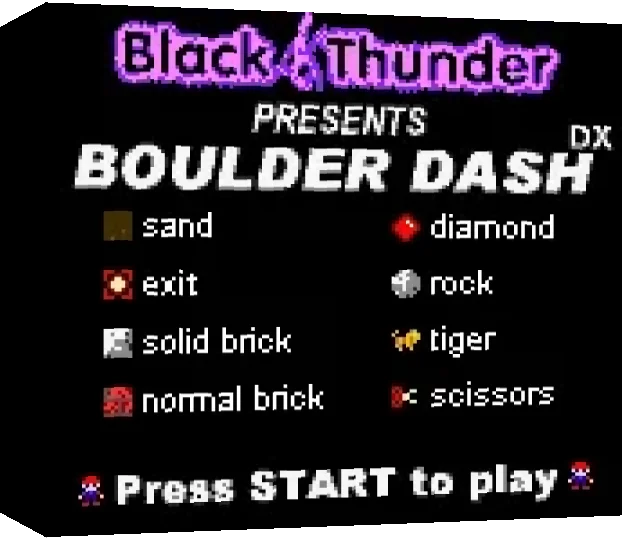 Boulder Dash — box-3D (WOR)