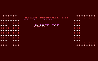 Alien Commando III : Planet Ice — sstitle (WOR)