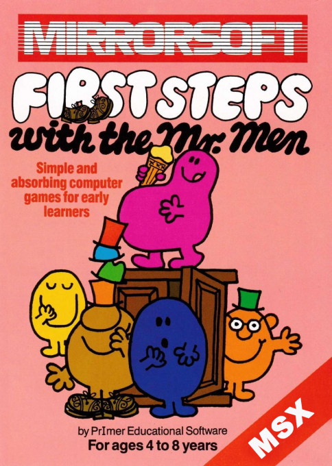 First Steps With The Mr. Men box art