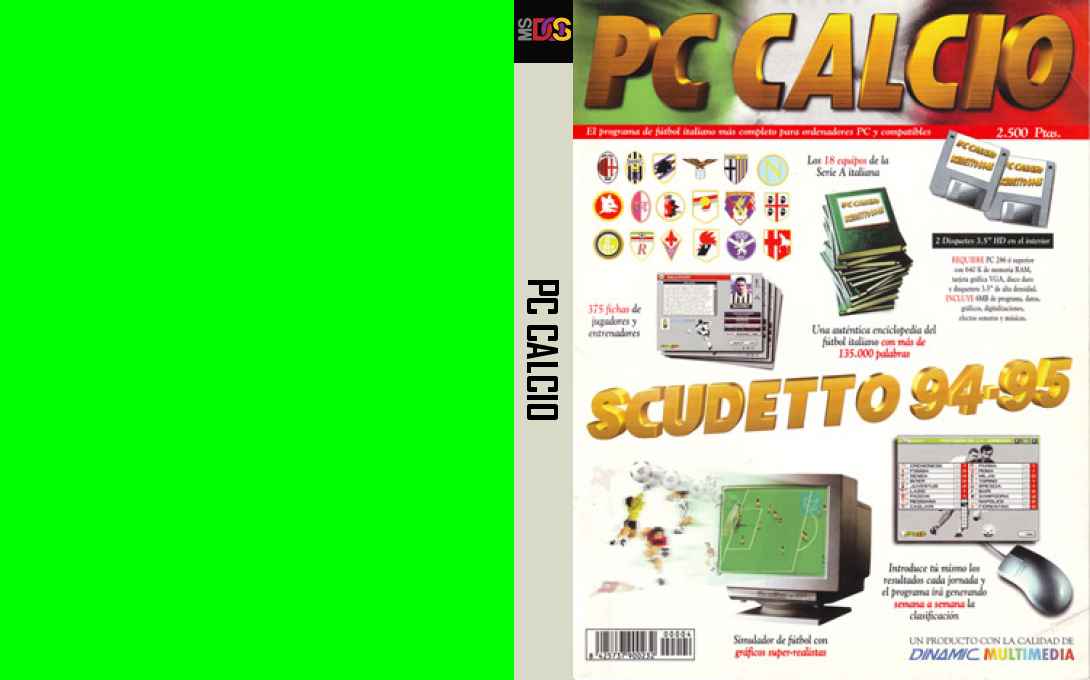 Pc Calcio 3.0 — box-texture (EU)