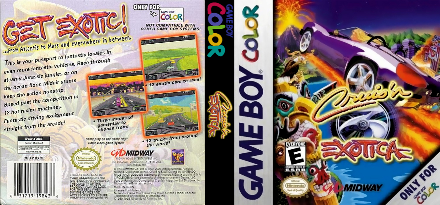 Cruis'n Exotica — box-texture (US)