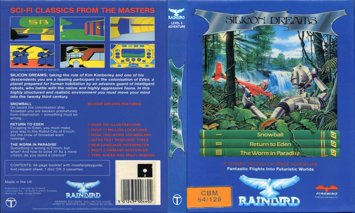 Silicon Dreams — box-texture (EU)
