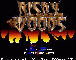 Risky Woods — sstitle (WOR)