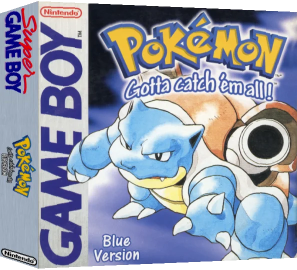 Pokemon - Versione Blu — box-3D (EU)
