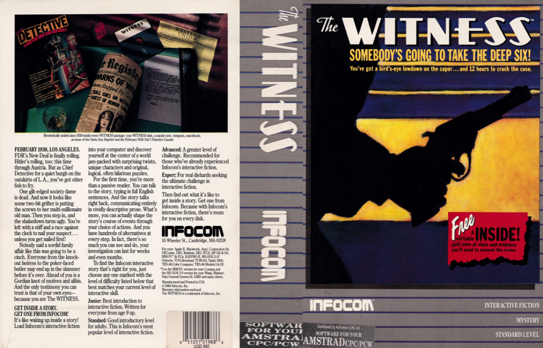 Witness, The — box-texture (EU)