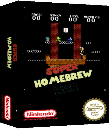 Super Homebrew War — box-3D (SS)
