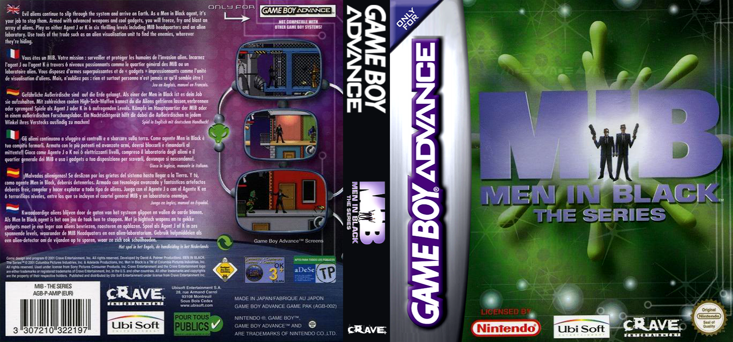 Men in Black - The Series — box-texture (EU)