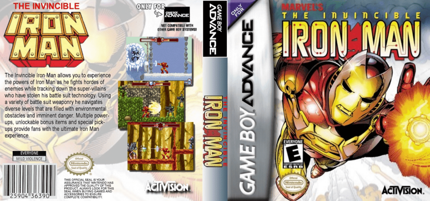 Invincible Iron Man, The — box-texture (US)