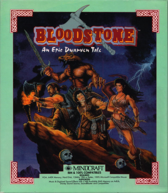 Bloodstone - An Epic Dwarven Tale box art