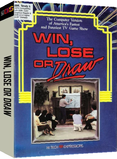 Win, Lose or Draw — box-3D (US)