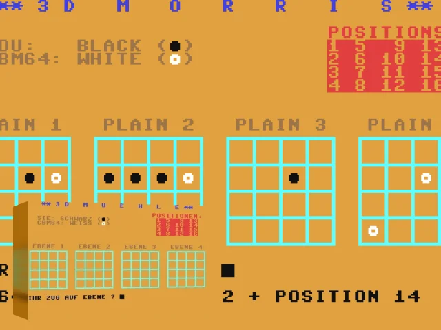 3D Morris / 3D Mühle — mixrbv2 (WOR)