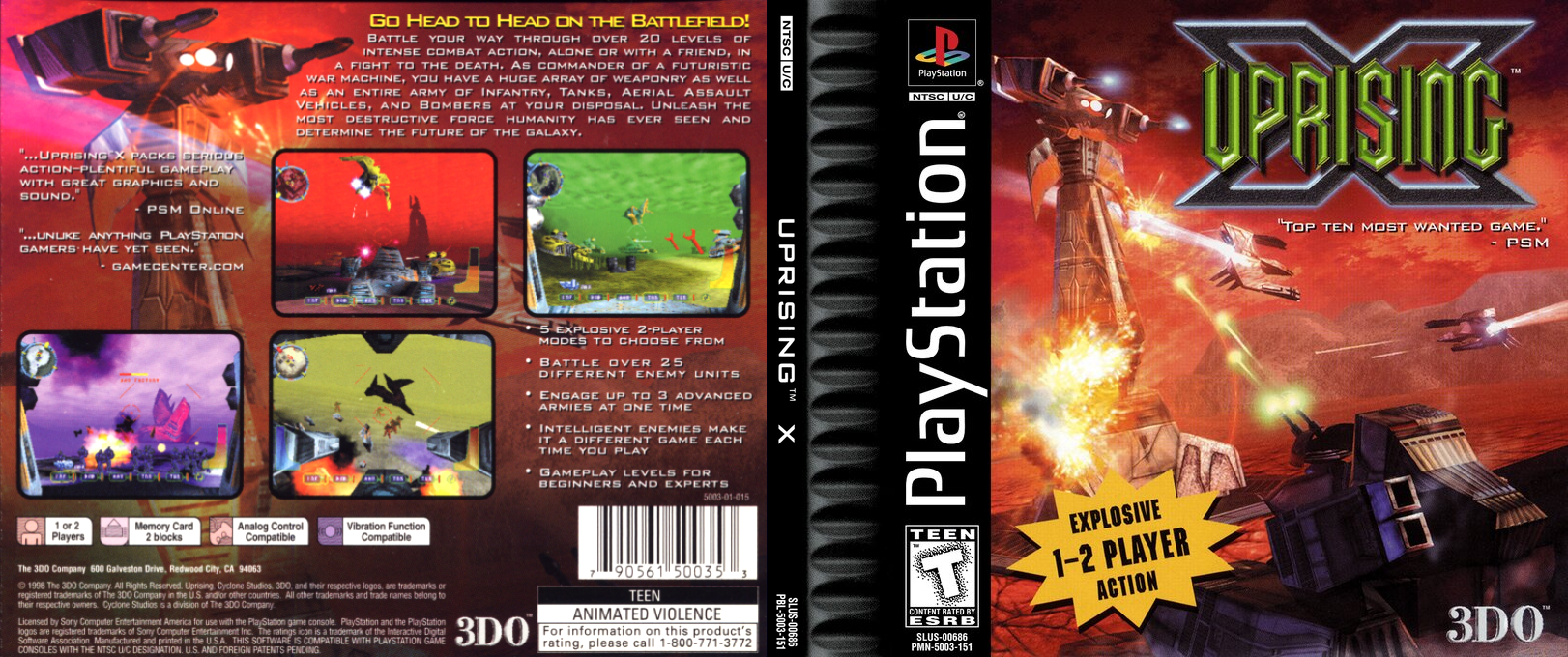 Uprising X — box-texture (US)