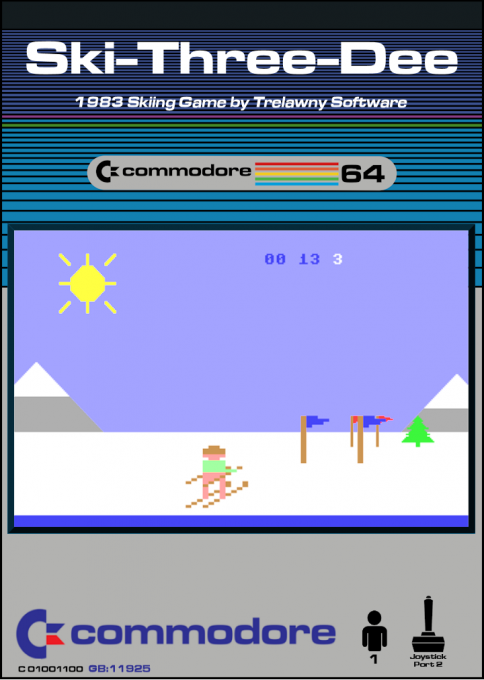 Ski-Three-Dee box art