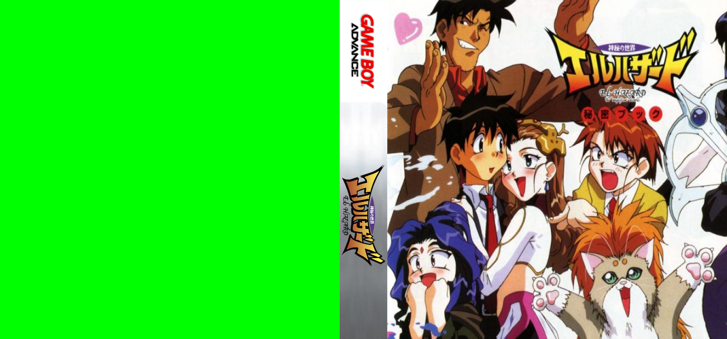 Shinpi no Sekai El-Hazard — box-texture (WOR)
