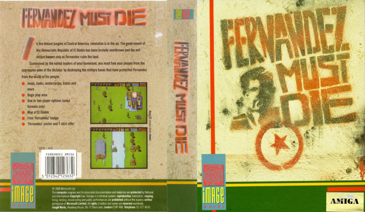 Fernandez Must Die — box-texture (EU)