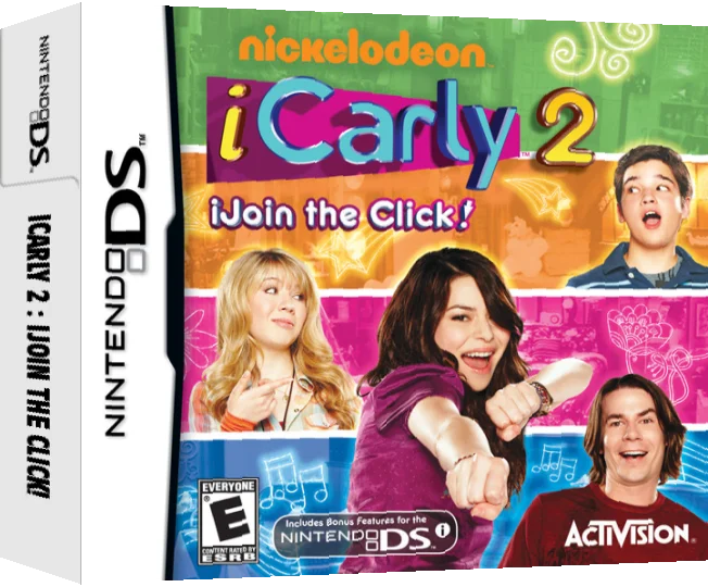 iCarly 2 - iJoin the Click! — box-3D (US)