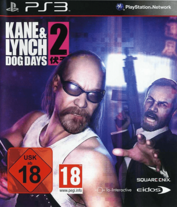 Kane & Lynch 2 - Dog Days — box-2D (DE)