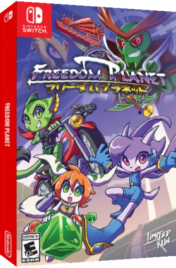 Freedom Planet — box-3D (US)
