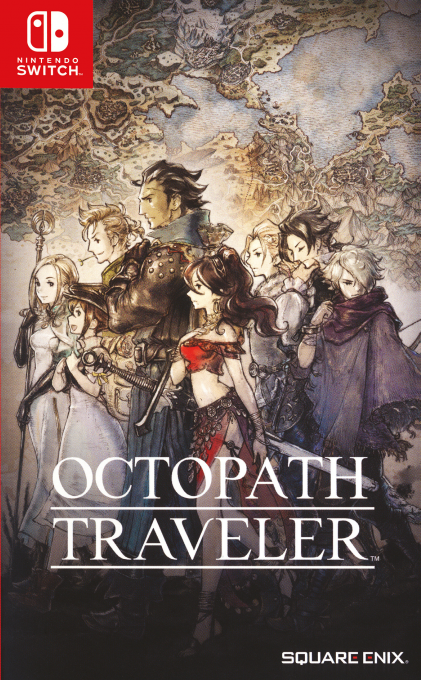 Octopath Traveler — box-2D (EU)