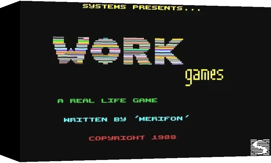 Work Games : A Real Life Game — box-3D (WOR)