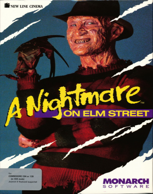 Nightmare On Elm Street, A box art