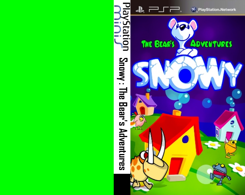Snowy - The Bear's Adventures — box-texture (US)