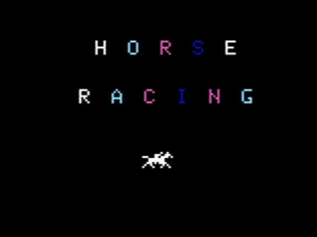 Horse Racing — sstitle (WOR)
