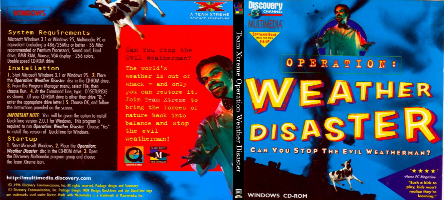Team Xtreme: Operation Weather Disaster — box-texture (CUS)