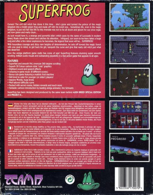 Superfrog — box-2D-back (EU)