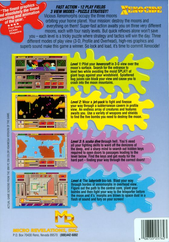 Xenocide — box-2D-back (US)