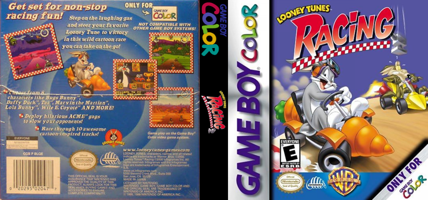 Looney Tunes Racing — box-texture (US)