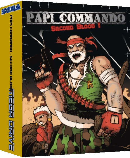 Papi Commando : Second Blood — box-3D (WOR)