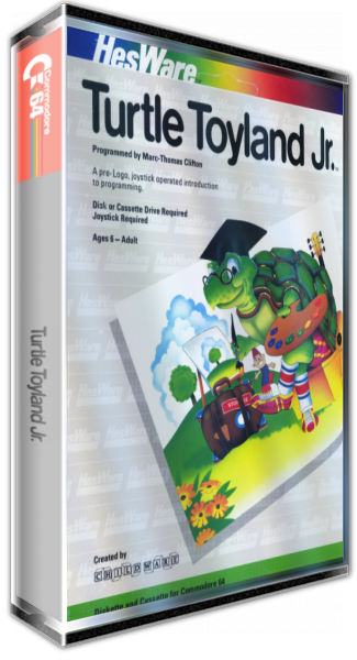 Turtle Toyland Junior — box-3D (US)