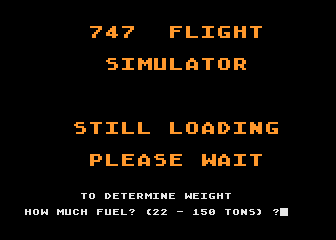 747 Flight Simulator — sstitle (WOR)