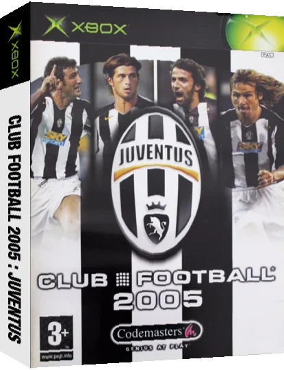 Club Football 2005 - Juventus — box-3D (EU)