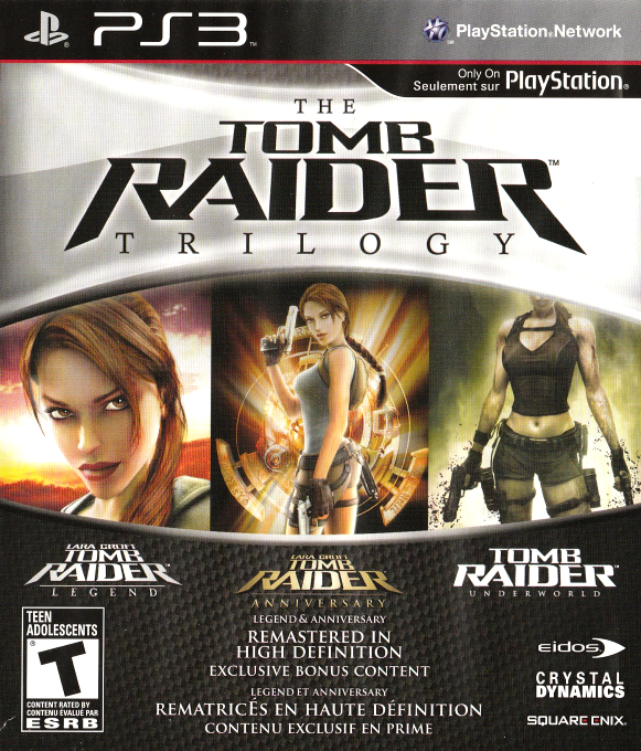 Tomb Raider Trilogy, The — box-2D (CA)