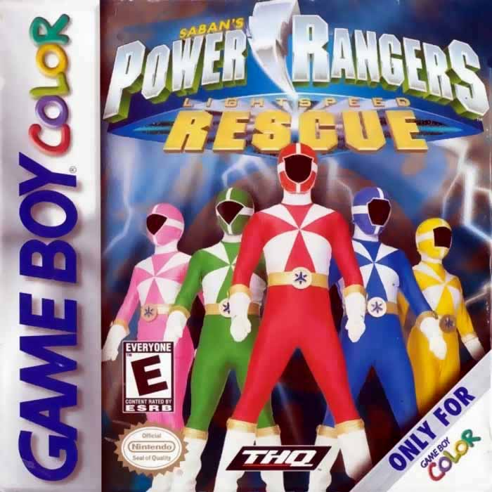 Power Rangers : Lightspeed Rescue box art