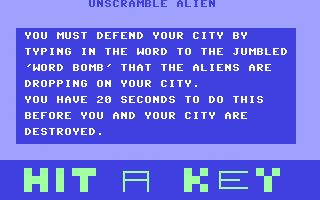 Unscramble Alien — sstitle (WOR)