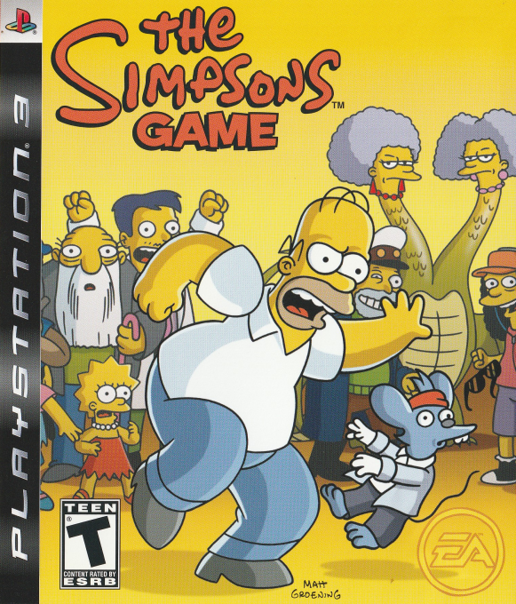 Simpsons, Die - Das Spiel box art
