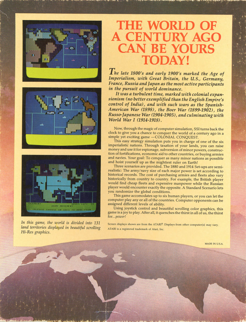 Colonial Conquest — box-2D-back (US)