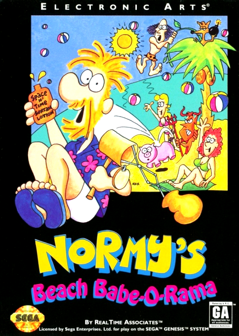 Normy's Beach Babe-O-Rama box art