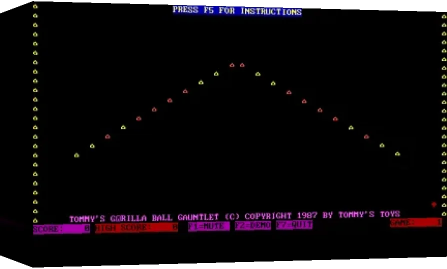 Tommy's Gorilla Ball Gauntlet — box-3D (WOR)
