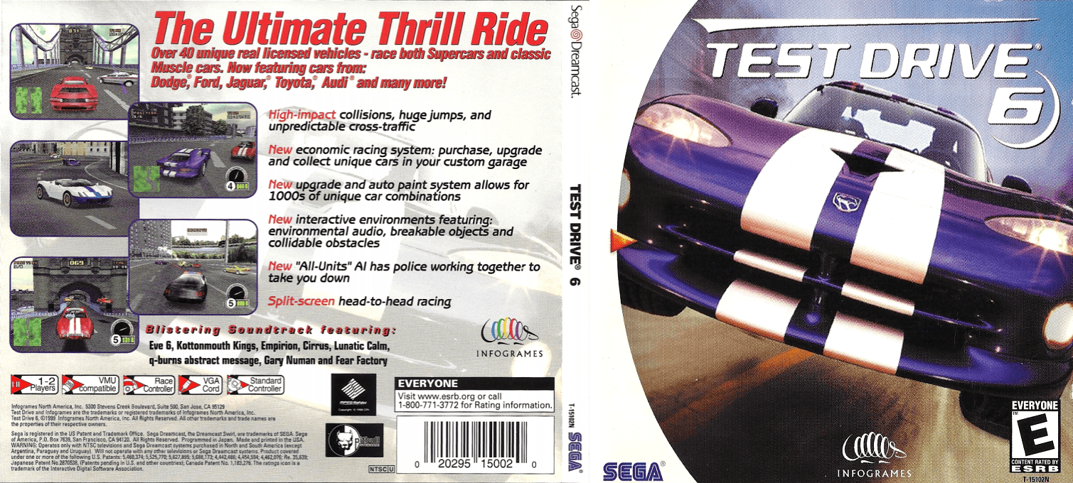 Test Drive 6 — box-texture (US)