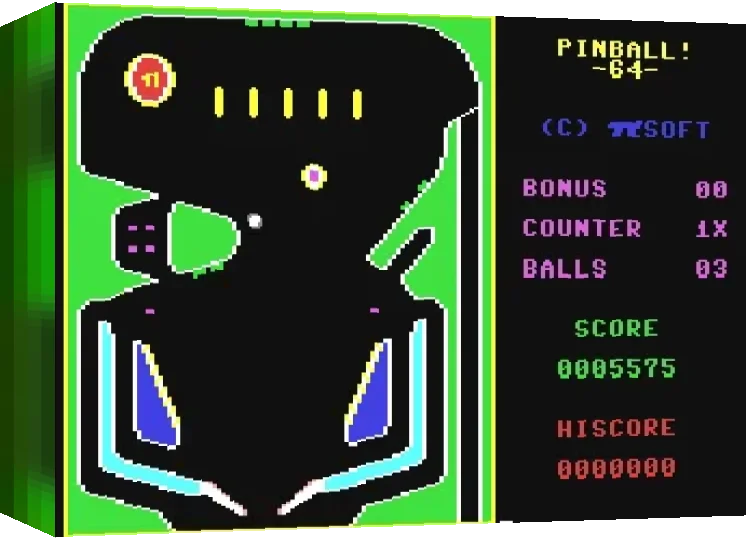 Pinball 64 — box-3D (WOR)
