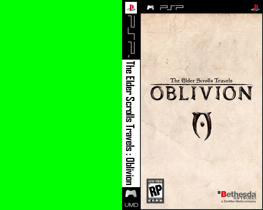 Elder Scrolls Travels - Oblivion, The — box-texture (US)