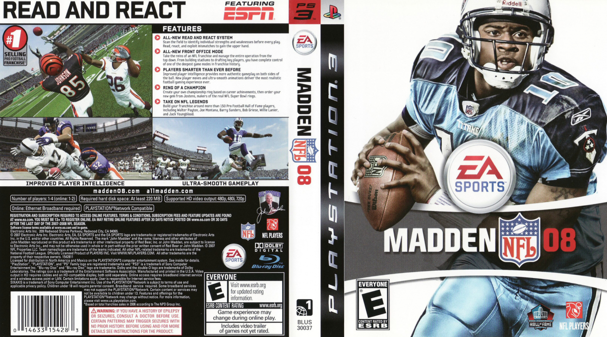 Madden NFL 08 — box-texture (US)