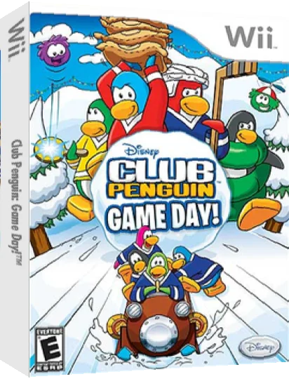 Disney Club Penguin - Game Day! — box-3D (US)