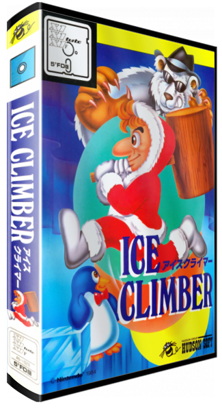 Ice Climber — box-3D (JP)