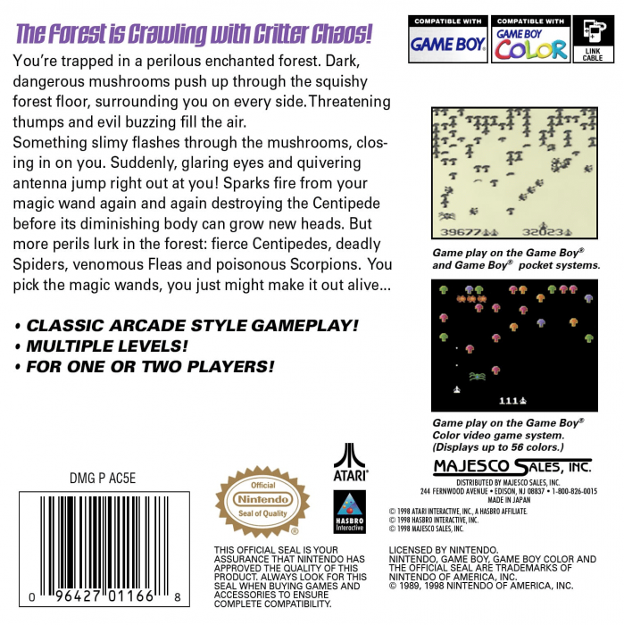Centipede — box-2D-back (US)